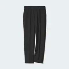 UNIQLO XL スマートアンクルパンツ　ブラック　XL 221-464140