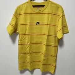 Nike イエロー ストライプ Tシャツ 半袖のサムネイル