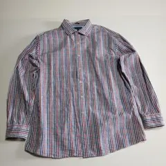 N*様 C779 トミーヒルフィガー　長袖シャツ　マルチカラー　チェック柄　XL