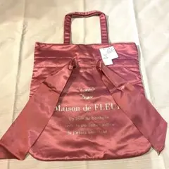 Maison de FLEUR ピンク トートバッグ 新品未使用タグ付き