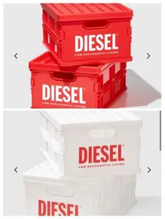 DIESEL CONTAINER SET コンテナ 4個(赤2個白2個)セット