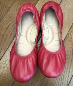 ROCKPORT ✴︎赤 フラットシューズ　バレエシューズ