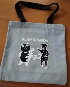 【送料無料】イオングラニフ　エコバッグ　ブラックパンダ トートバッグ