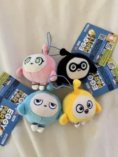 【新品未使用】EGGYPARTY エギーパーティー　マスコット　4体セットのサムネイル
