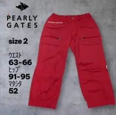 定価27,500円 4 パーリーゲイツ 防水 ビッグロゴレインパンツ 090