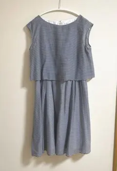 組曲ワンピース　L ネイビー　３