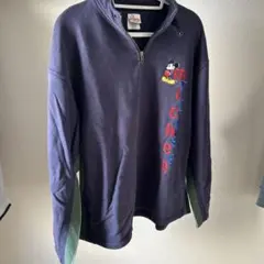 Disney ミッキーマウス トレーナー ネイビー