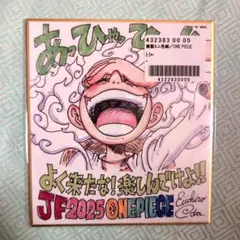 ジャンプフェスタ2025　複製ミニ色紙　ONE PIECE