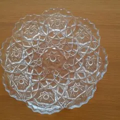 レトロ昭和のガラス皿