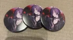 ゆきむらさん 缶バッチ 3枚(サビ・キズ有り)