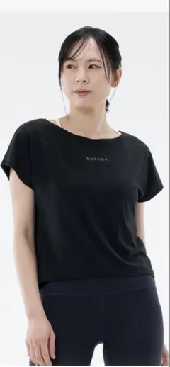 SUKALA フレンチスリーブTee ブラック M