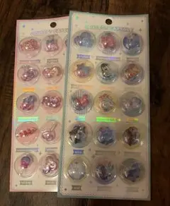 カプセルシール　ぷっくり　立体シール　2枚セット