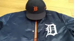 スターター　MLB タイガース スタジャン＆ニューエラセット