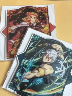 煉獄杏寿郎　宇髄天元　全集中展　アクリルマスコット　アクリルスタンド　鬼滅の刃