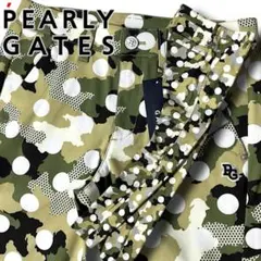 1 パーリーゲイツ PLAY CAMO！DOTS! カモガラ ストレッチパンツ