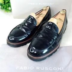 ファビオルスコーニ 厚底 ローファー タンクソール モカシューズ ローファー