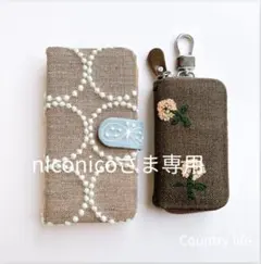 4556.4557*niconicoさま確認専用 ミナペルホネン スマホ等