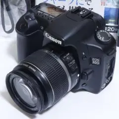 ☆スマホに送れる一眼レフ☆本格入門機☆キャノン EOS 30D ISセット♫のサムネイル