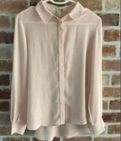 forever21 長袖ブラウス　ピンク