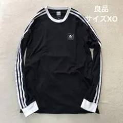 adidas Originals 長袖カットソー トレフォイル　リンガーTシャツ