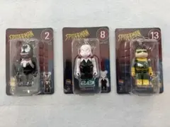 ベアブリック　ハッピーくじ　スパイダーマン　3点まとめ売り