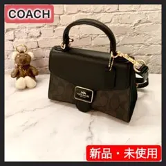 【特別価格❣️】 COACHの2WAYバッグ☆ブラウン×ブラック 新品