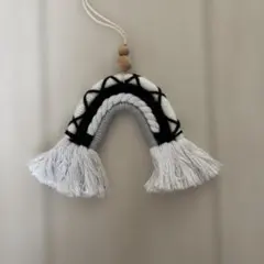 ハンドメイド✺マクラメレインボーオーナメント