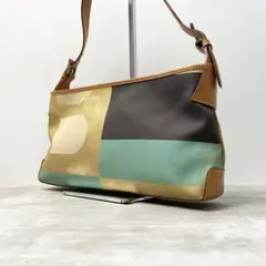 【良品】Bally バリー アクセサリーポーチ ワンショルダー キャンバス