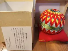 加賀てまり 中島めんや 赤、緑、黄色、青
