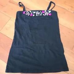 ビジューつきキャミソール