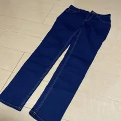 ジーナシス　スキニーデニム ネイビー