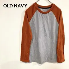 OLD NAVY【L (10-12)】長袖Tシャツ ポリエステル100%