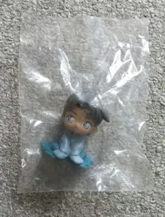 ガチャガチャ 名探偵コナン ちぢませ隊 服部平次 フィギュア