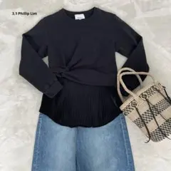 3.1 Phillip Lim スウェット　Mサイズ コットン　BLKのサムネイル
