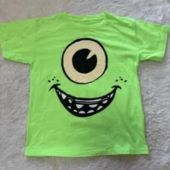 モンスターズインク マイク 半袖Tシャツ キッズ 子供服 グリーン　サイズ8のサムネイル