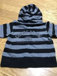 売り切り！大幅値下げ！コムサイズム 100 ボーダー パーカー