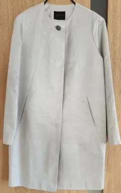 トゥモローランドコレクション　ノーカラーコート　Tomorrowland