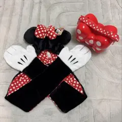 【24時間以内発送】ミニー ファンキャップ マフラーポップコーンバケットセット