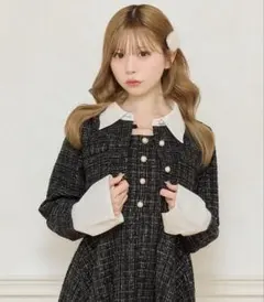 【セット着用可能】 apres jour ツイードショートジャケット