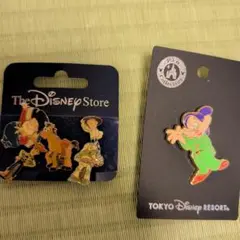 Disney Store & Tokyo Disney Resort ピンバッジ