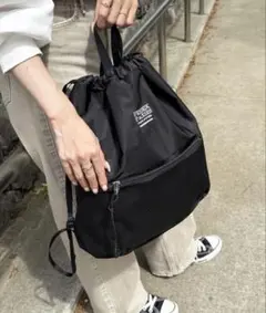 【FREDRIK PACKERS】≪別注≫ライトナップサック/ナップザック超軽量のサムネイル