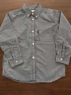 mont-bell チェック柄 長袖シャツ 110