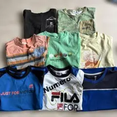 ユニクロなど　Tシャツ 8枚セット　まとめ売り 130サイズ