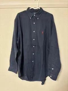 2026年最新】ラルフ リネン シャツ ネイビーの人気アイテム - メルカリ