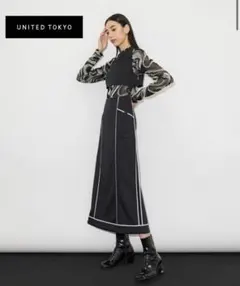 UNITEDTOKYO ラティスレースワンピース - メルカリ