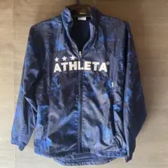 ATHLETA アスレタ ウインドブレーカー 150 ジュニア ネイビー カモ柄のサムネイル