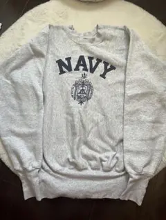NAVY リバースウィーブタイプ スウェット グレー