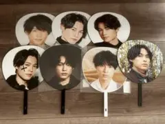 松村北斗 うちわ 7枚セット SixTONES