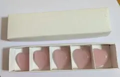 新品　桜　花びら　箸置き　ガラス　5個セット