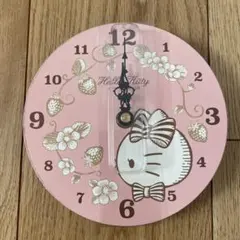 野*潤様 Hello Kitty ストロベリー時計 未使用品箱付